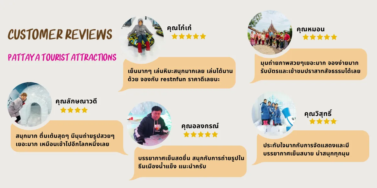 customer review with chao phraya river cruise